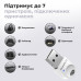 Bluetooth adapter 5.3 Блютуз для ПК беспроводных наушников  ноутбука Блютуз адаптер USB Dual-mode White Kayfovo BL23 