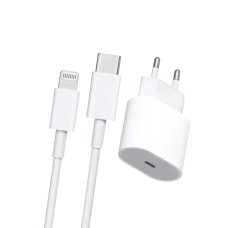 Быстрая зарядка для айфона айпада зарядное устройство для Apple iPhone iPad комплект блок Type-C 35W USB-C Power Adapter кабель зарядки Type-C to Lightning 